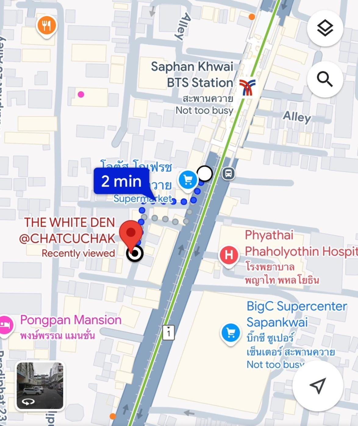 The White Den Chatuchak Bangkok Exterior photo